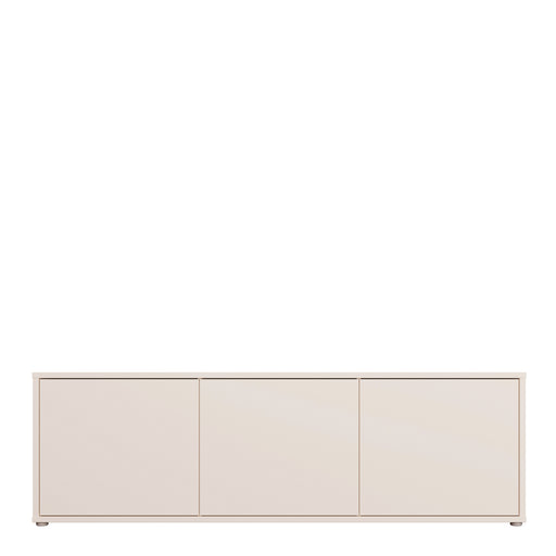 Alice Springs Large TV Cabinet with 3 Doors Push-to-Open in Sand – image 2