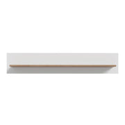 Wensley Wall Shelf in Light Grey and Oak – image 2
