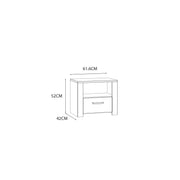 Bohol 1 Drawer Bedside I n – image 8