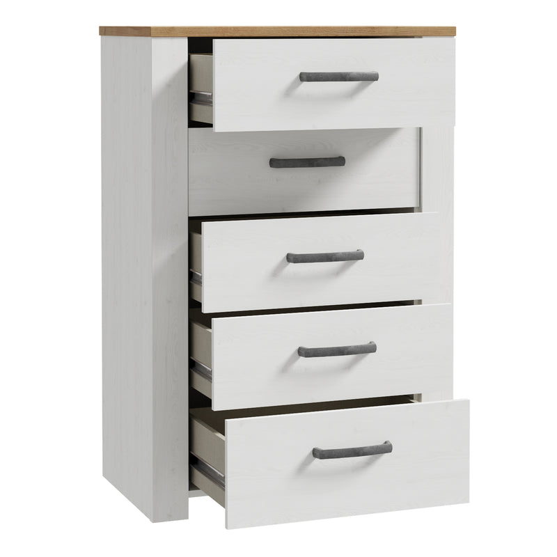 Bohol 5 Drawer Narrow Chest – image 3