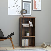 Essential Tall Narrow 2 Shelf Bookcase in Vintage Oak – image 4