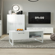 Sali 1 Drawer Coffee Table in Light – Grey – image 5