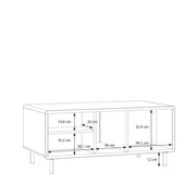 Playly Coffee Table with Open Shelf and Door – image 11
