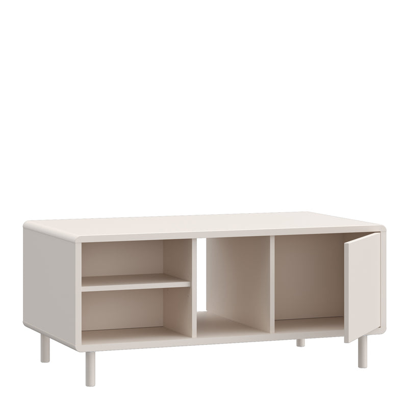 Playly Coffee Table with Open Shelf and Door – image 3