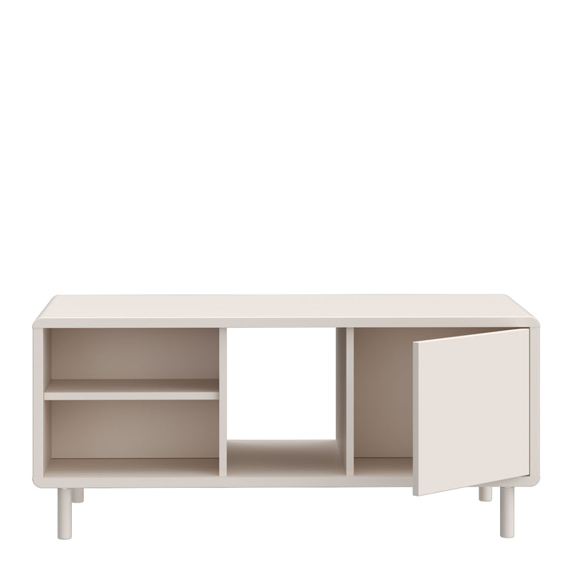 Playly Coffee Table with Open Shelf and Door – image 4