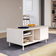 Playly Coffee Table with Open Shelf and Door – image 5