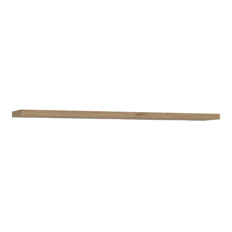 Corona 140cm Wall Shelf in Artisan Oak – image 1
