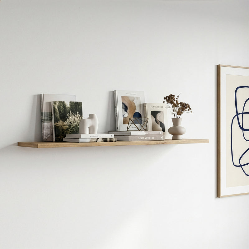 Corona 200cm Wall Shelf in Artisan Oak – image 3