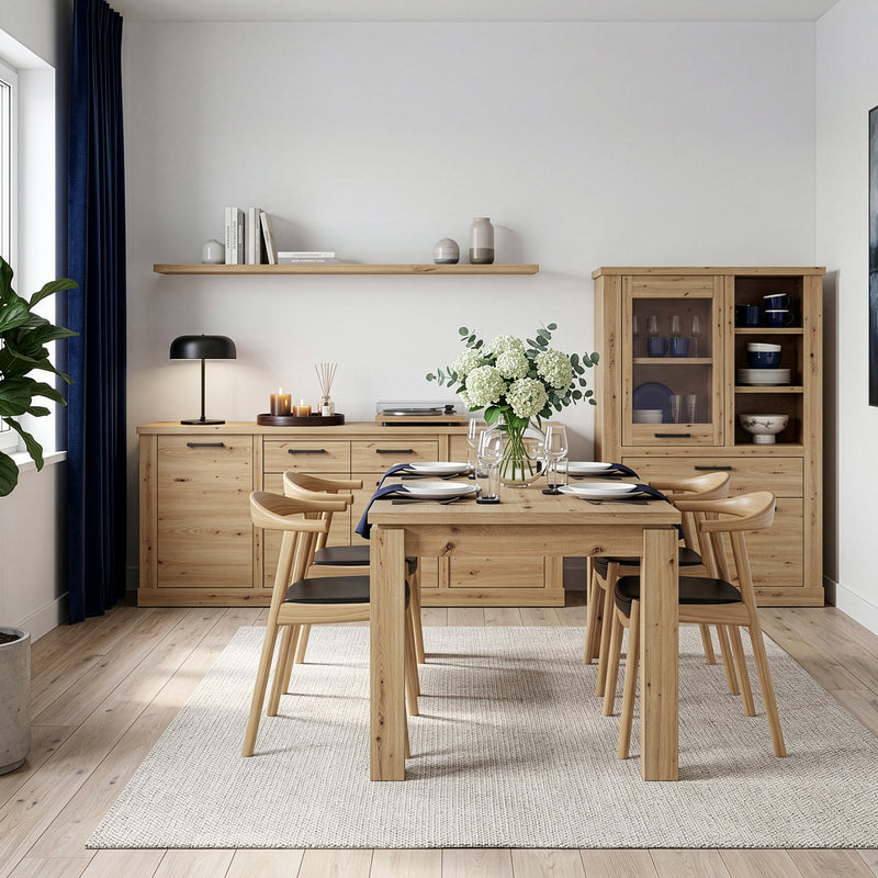 Corona 200cm Wall Shelf in Artisan Oak – image 5