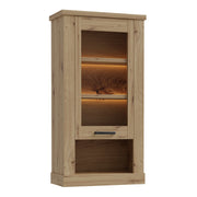 Corona Wall Display cabinet in Artisan Oak – image 1