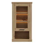 Corona Wall Display cabinet in Artisan Oak – image 2