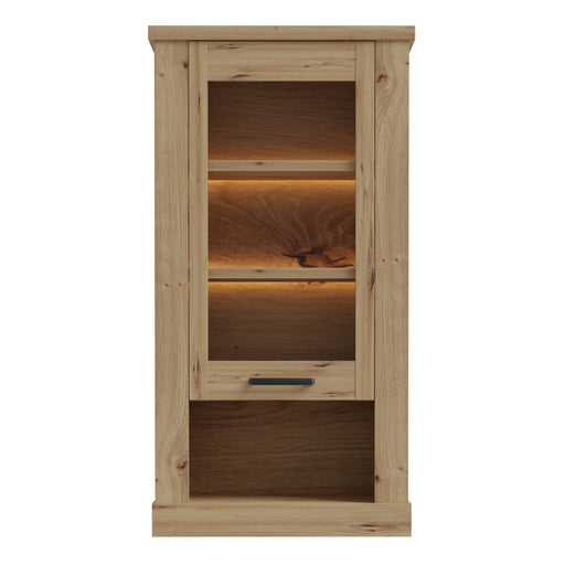 Corona Wall Display cabinet in Artisan Oak – image 2