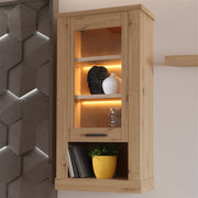Corona Wall Display cabinet in Artisan Oak – image 9