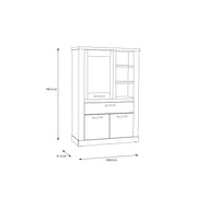 Corona Display Cabinet in Artisan Oak – image 10