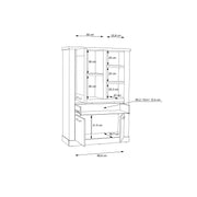 Corona Display Cabinet in Artisan Oak – image 11