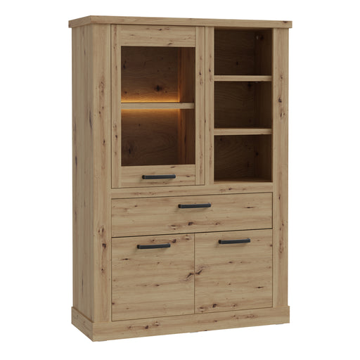 Corona Display Cabinet in Artisan Oak – image 1