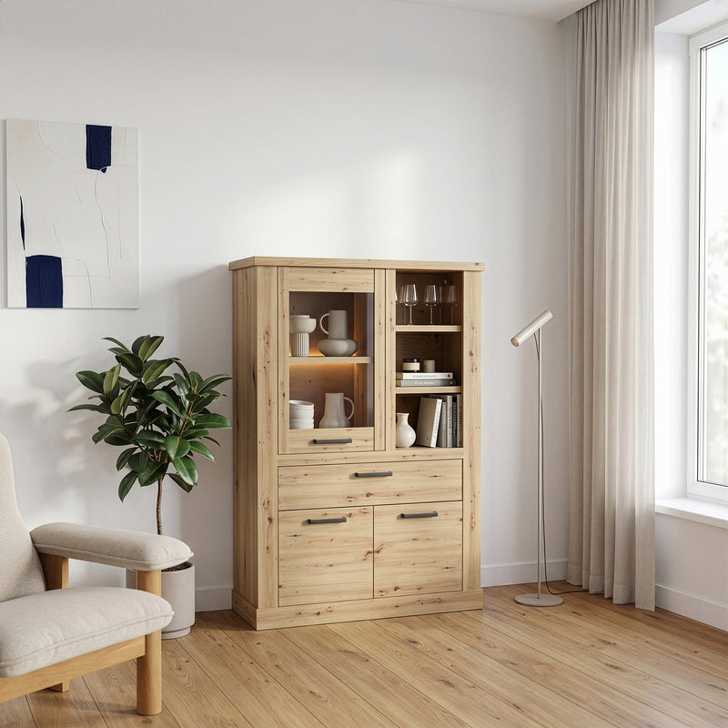 Corona Display Cabinet in Artisan Oak – image 6