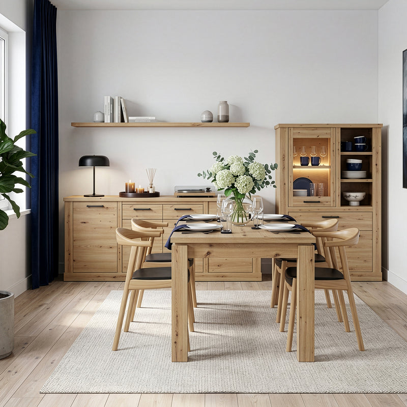 Corona Display Cabinet in Artisan Oak – image 8