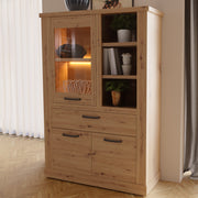Corona Display Cabinet in Artisan Oak – image 9