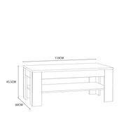 Grafton Coffee Table In Oak – image 6