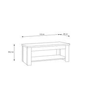 Corona Rising Coffee Table in Artisan – image 8