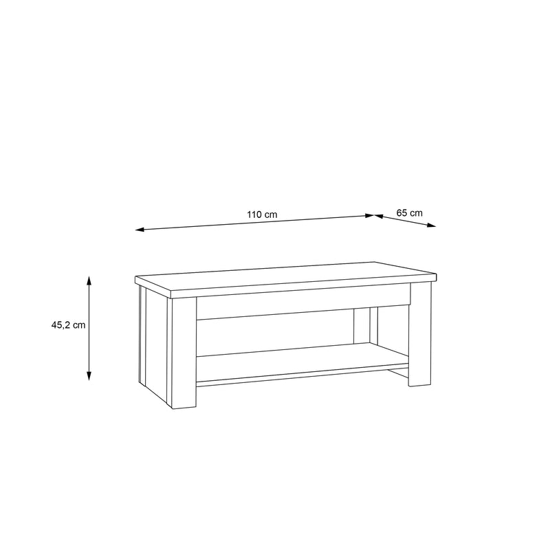 Corona Rising Coffee Table in Artisan – image 8