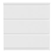 Edmore 3 Drawer Chest in White – image 2