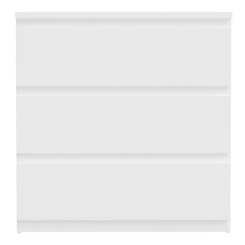 Edmore 3 Drawer Chest in White – image 2