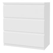 Edmore 3 Drawer Chest in White – image 3
