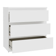 Edmore 3 Drawer Chest in White – image 4