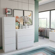 Edmore 3 Drawer Chest in White – image 7