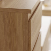 Edmore 3 Drawer Chest in Mauvella Oak – image 8