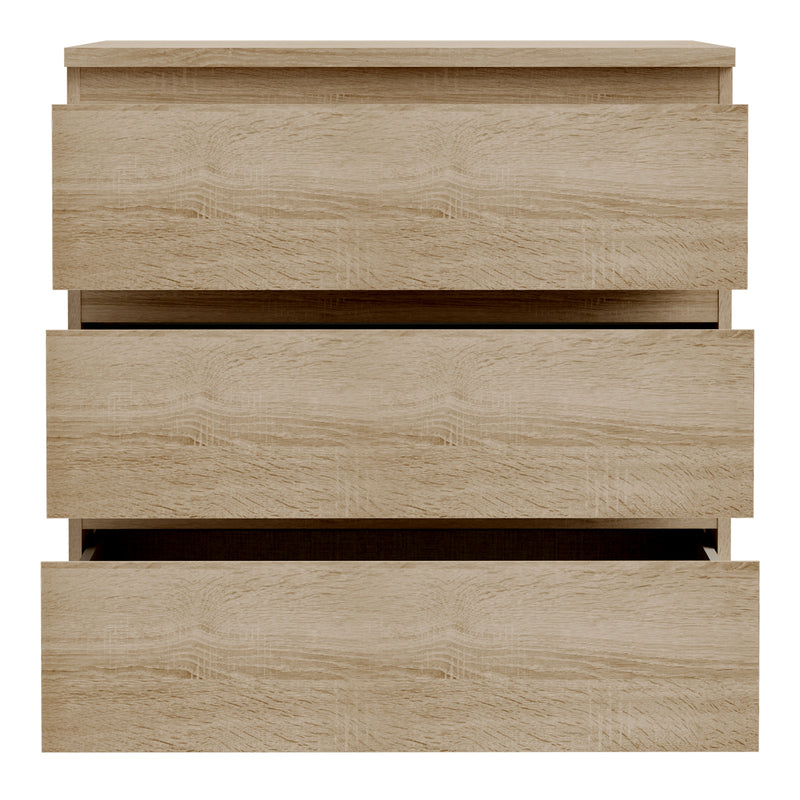 Edmore 3 Drawer Chest in Sonoma Oak – image 5