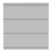 Edmore 3 Drawer Chest in Light Grey – image 2