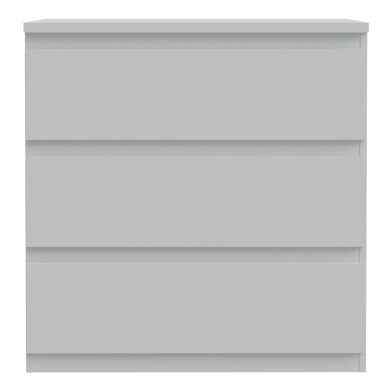 Edmore 3 Drawer Chest in Light Grey – image 2