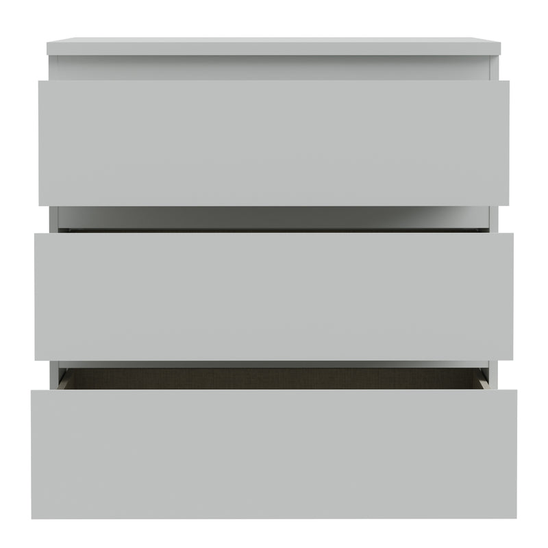 Edmore 3 Drawer Chest in Light Grey – image 5