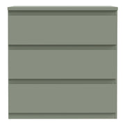 Edmore 3 Drawer Chest in Sage Green – image 2