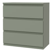 Edmore 3 Drawer Chest in Sage Green – image 3