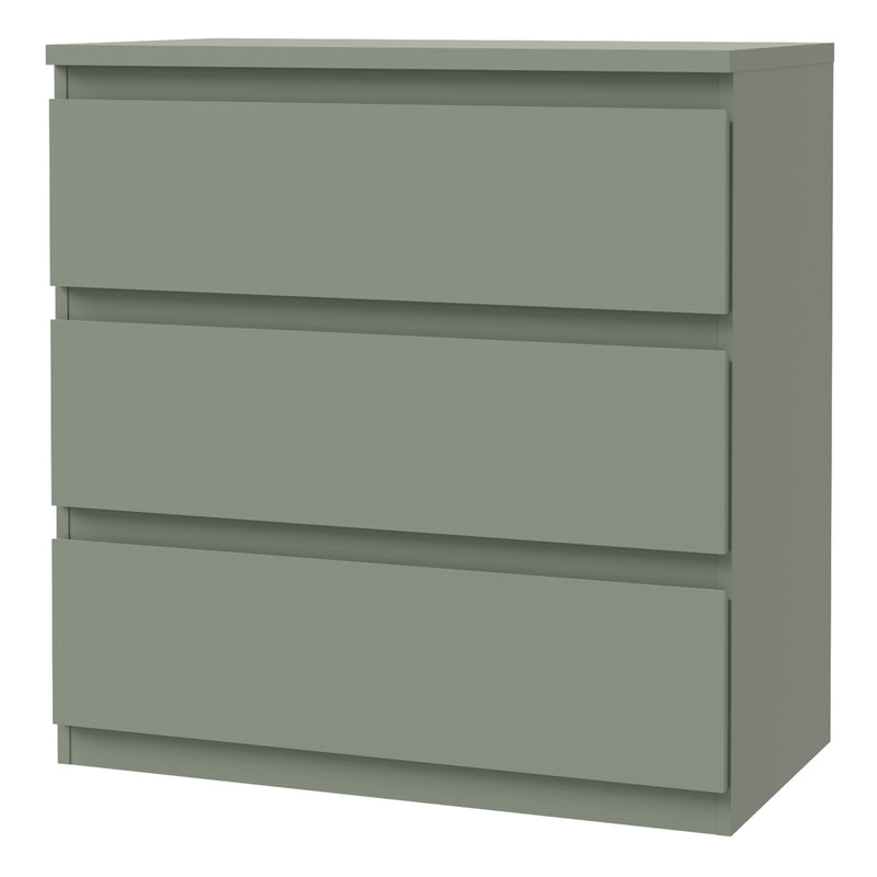 Edmore 3 Drawer Chest in Sage Green – image 3