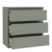 Edmore 3 Drawer Chest in Sage Green – image 4