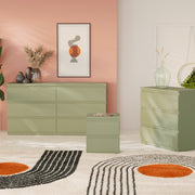 Edmore 3 Drawer Chest in Sage Green – image 7