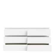 Edmore 6 Drawer Wide Chest in White – image 5