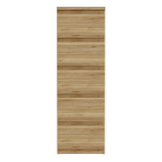 Edmore 5 Drawer Tall Narrow Chest in Mauvella Oak – image 2
