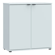 Ganymede 2 Door Cupboard in Light Grey – image 1