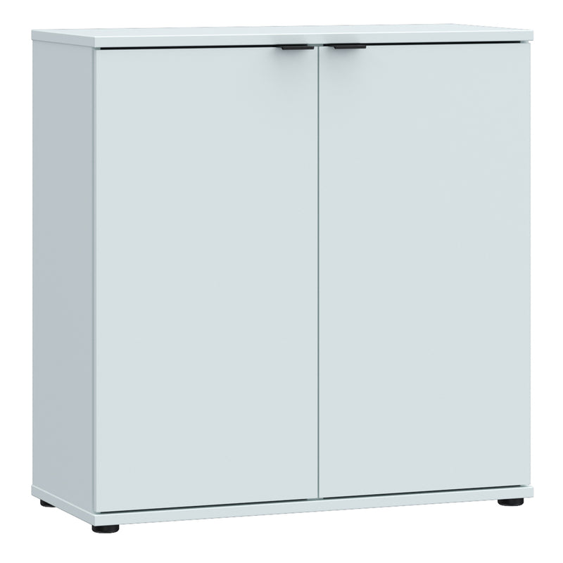 Ganymede 2 Door Cupboard in Light Grey – image 1