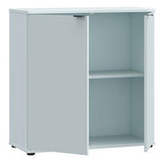 Ganymede 2 Door Cupboard in Light Grey – image 4