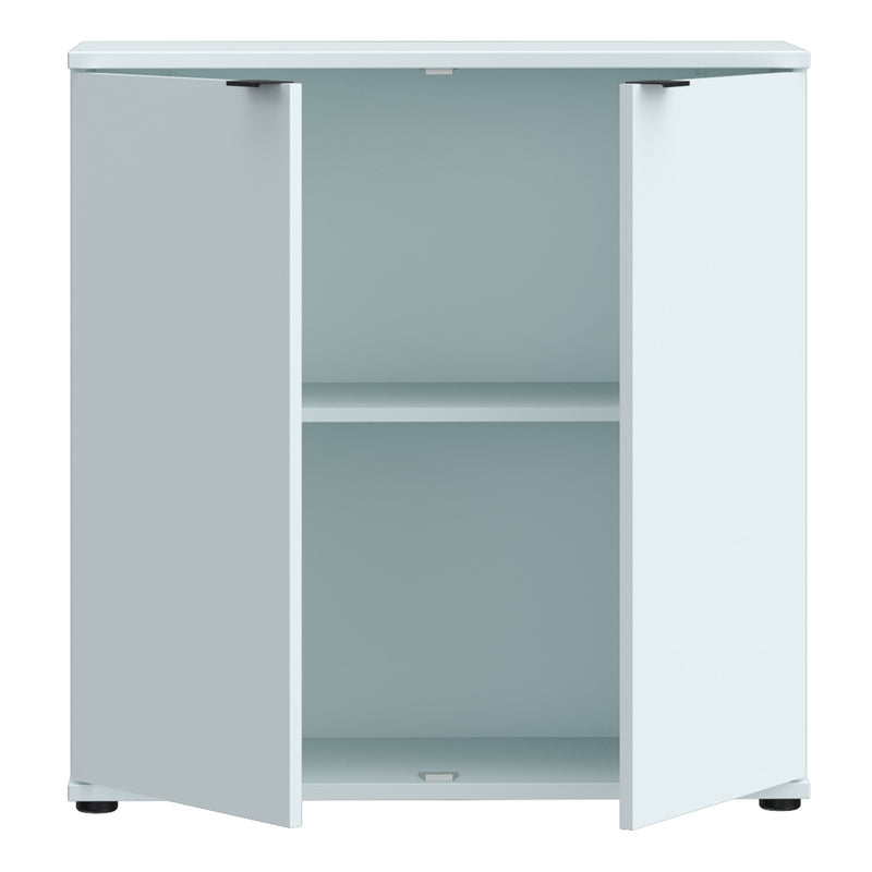 Ganymede 2 Door Cupboard in Light Grey – image 5