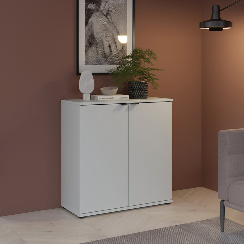 Ganymede 2 Door Cupboard in Light Grey – image 6