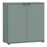 Ganymede 2 Door Cupboard in Sage Green – image 1
