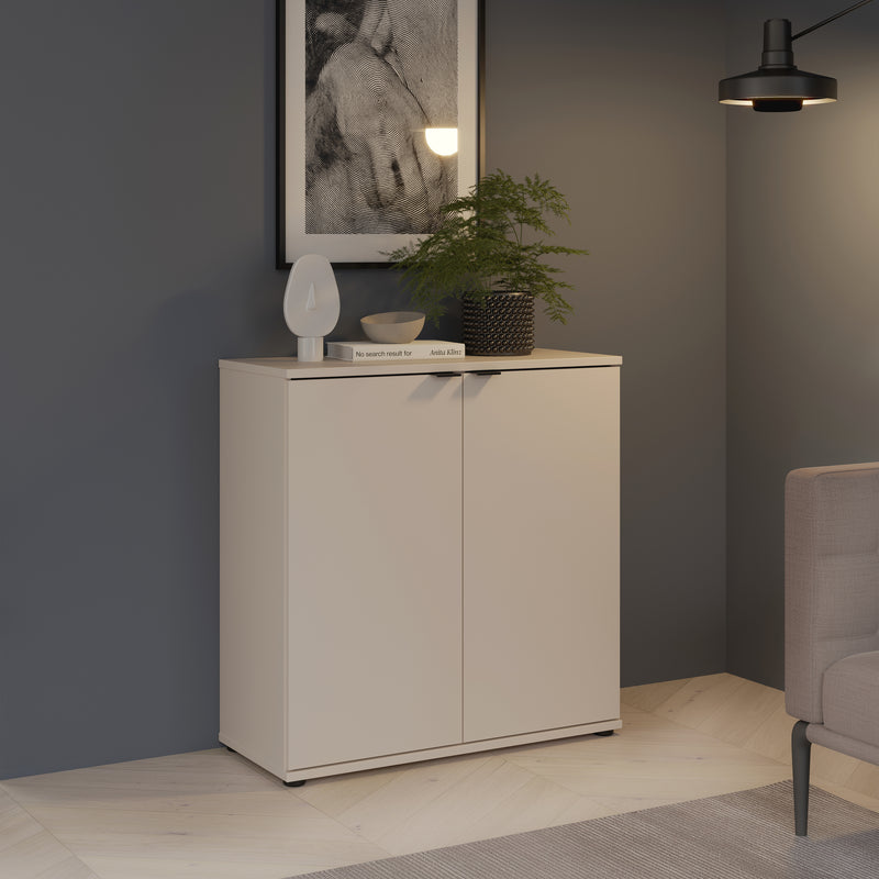 Ganymede 2 Door Cupboard in Sand – image 6